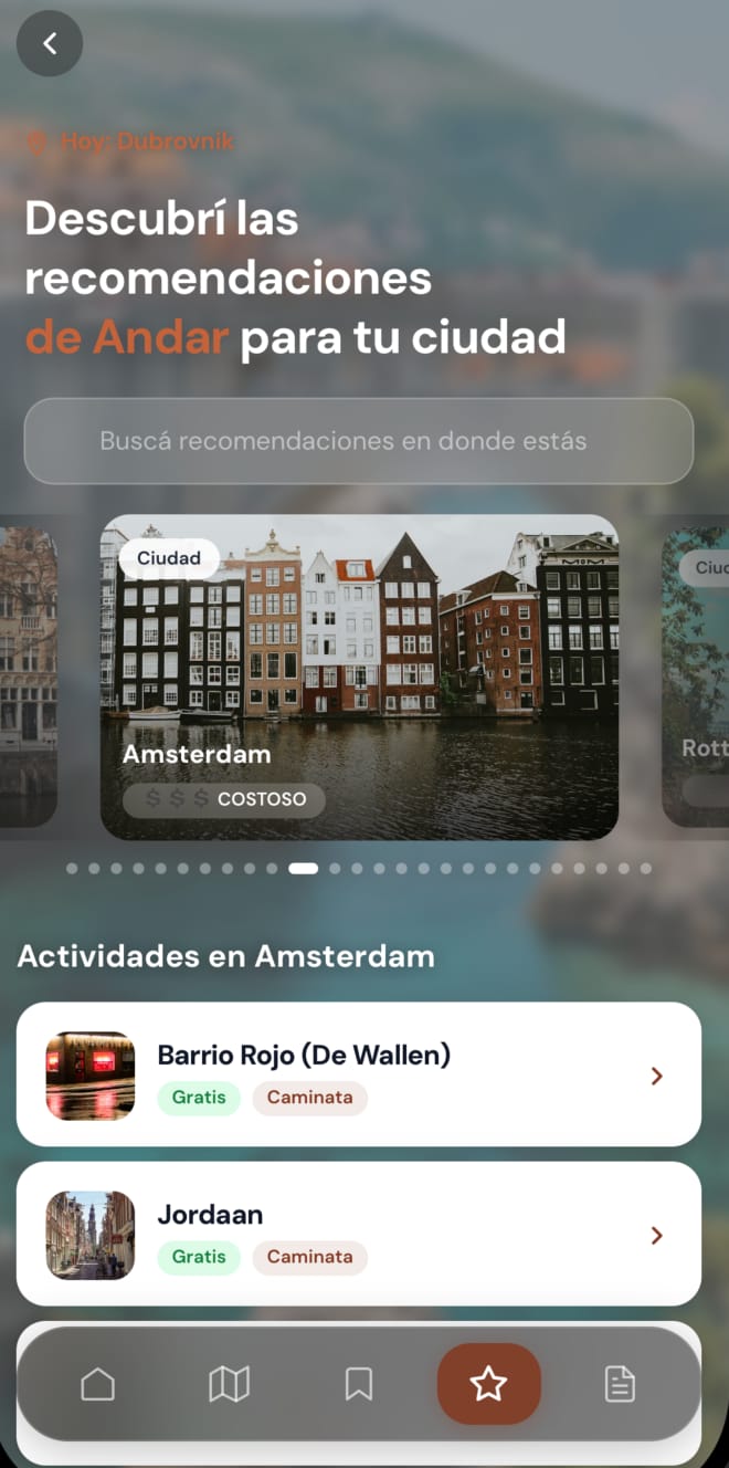 Captura — Recomendaciones